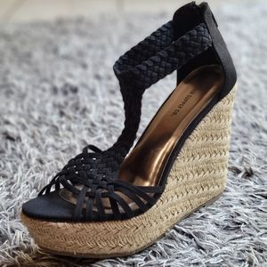 Mossimo Supply Co. Wedge sandals size 6.5